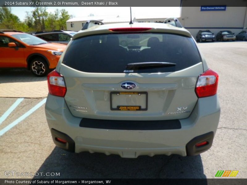 Desert Khaki / Black 2014 Subaru XV Crosstrek 2.0i Premium