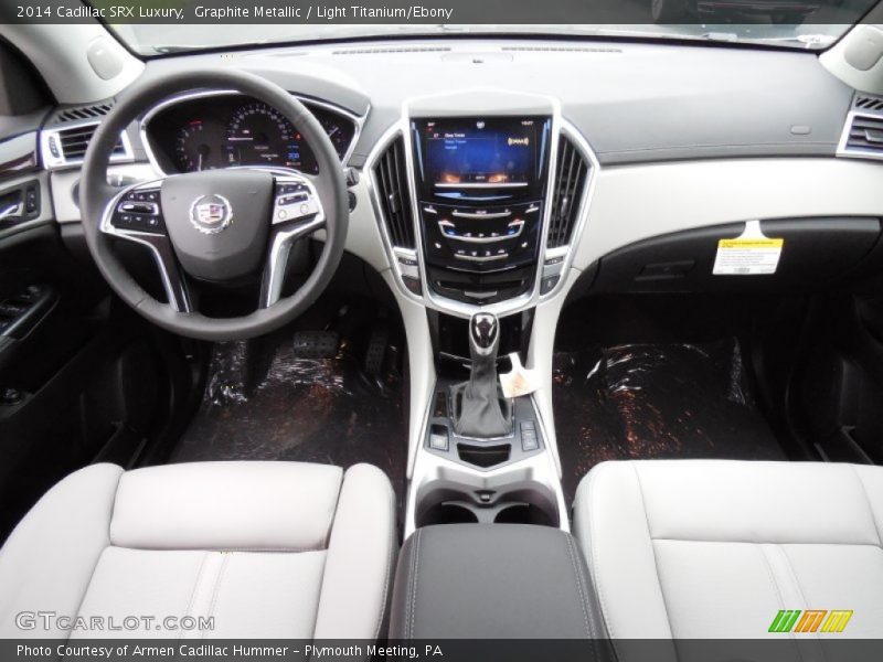 Graphite Metallic / Light Titanium/Ebony 2014 Cadillac SRX Luxury