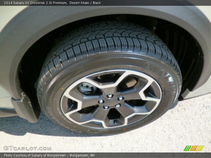 Desert Khaki / Black 2014 Subaru XV Crosstrek 2.0i Premium