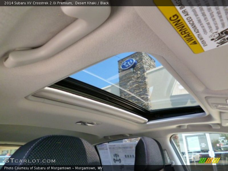 Desert Khaki / Black 2014 Subaru XV Crosstrek 2.0i Premium