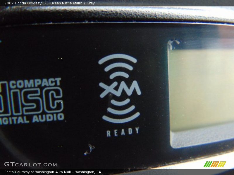 Ocean Mist Metallic / Gray 2007 Honda Odyssey EX