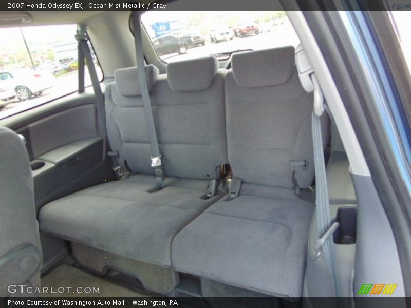 Ocean Mist Metallic / Gray 2007 Honda Odyssey EX