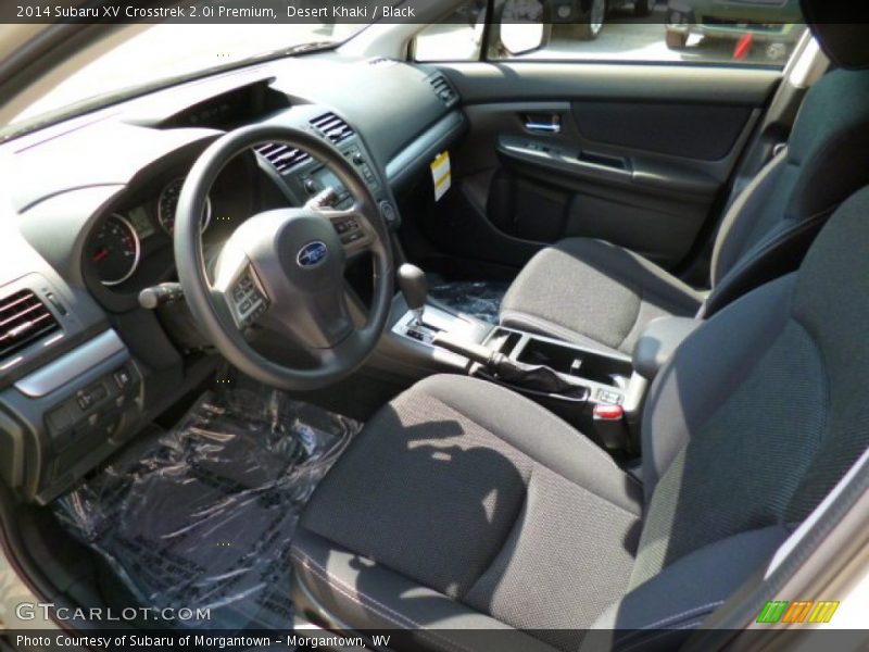 Desert Khaki / Black 2014 Subaru XV Crosstrek 2.0i Premium
