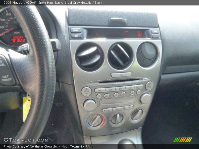 Steel Gray Metallic / Black 2005 Mazda MAZDA6 i Sport Hatchback