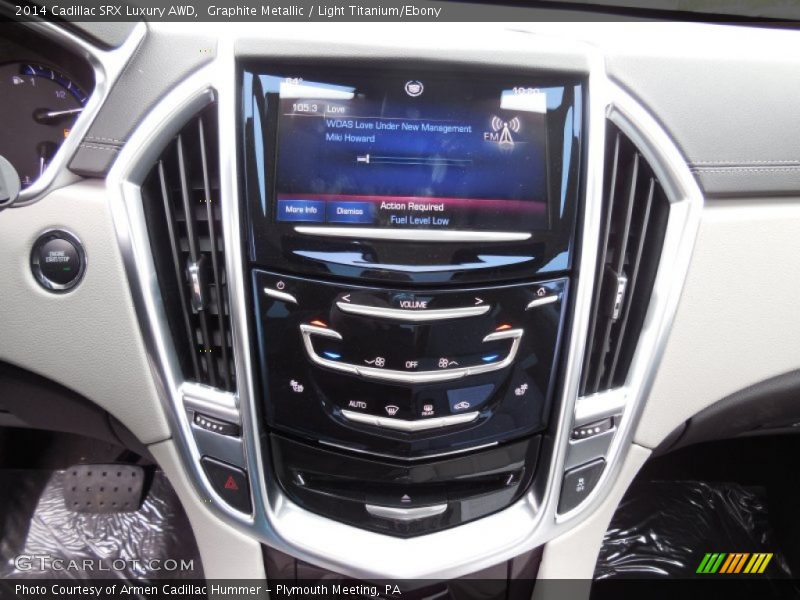 Graphite Metallic / Light Titanium/Ebony 2014 Cadillac SRX Luxury AWD
