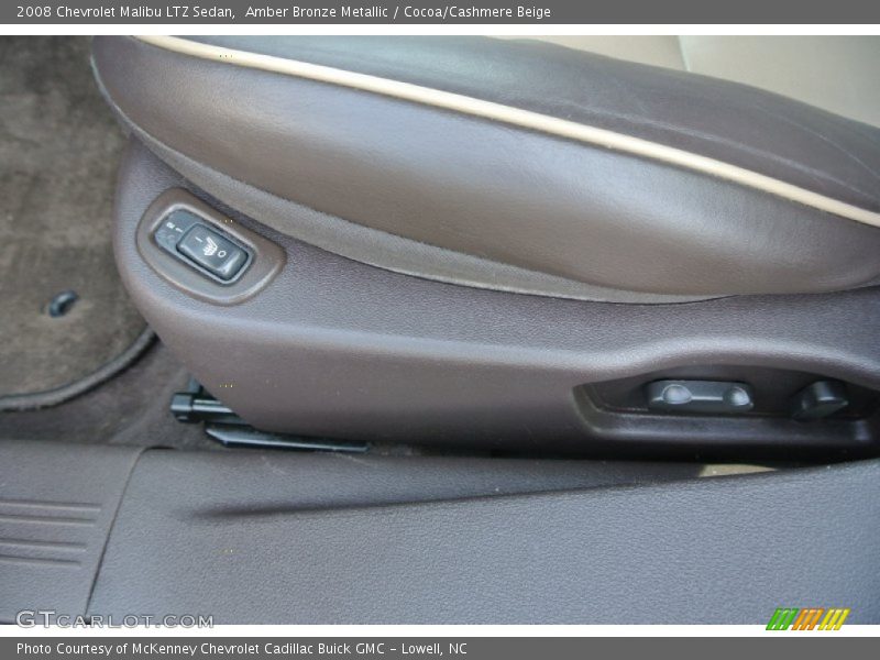 Amber Bronze Metallic / Cocoa/Cashmere Beige 2008 Chevrolet Malibu LTZ Sedan