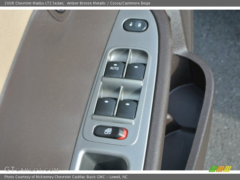 Amber Bronze Metallic / Cocoa/Cashmere Beige 2008 Chevrolet Malibu LTZ Sedan
