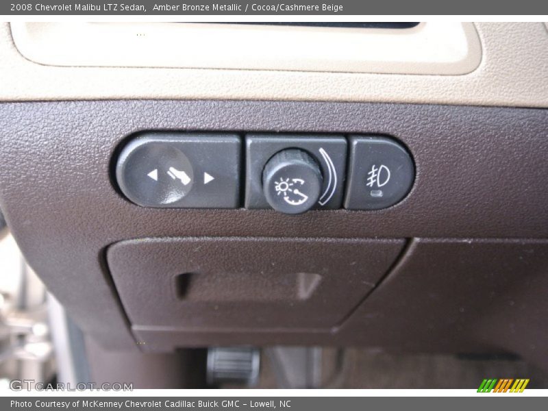 Amber Bronze Metallic / Cocoa/Cashmere Beige 2008 Chevrolet Malibu LTZ Sedan