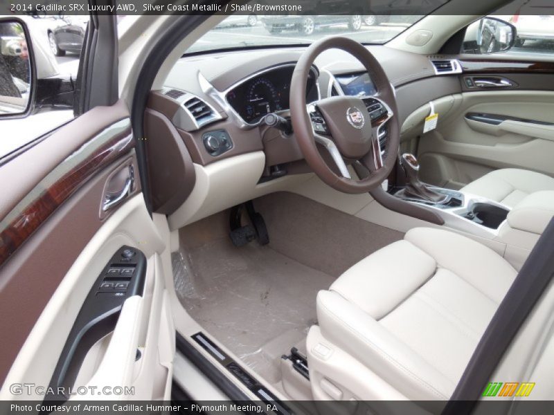  2014 SRX Luxury AWD Shale/Brownstone Interior