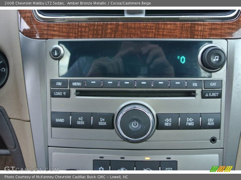 Amber Bronze Metallic / Cocoa/Cashmere Beige 2008 Chevrolet Malibu LTZ Sedan