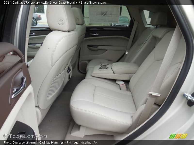 Rear Seat of 2014 SRX Luxury AWD