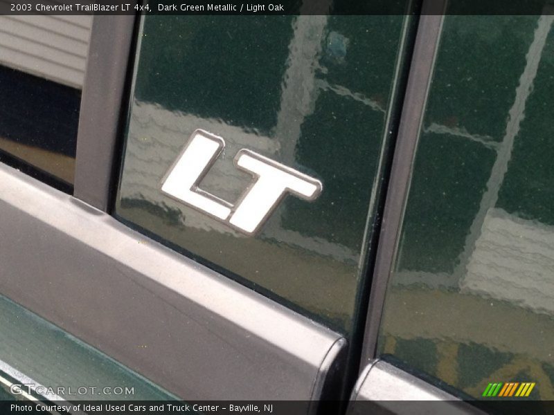 Dark Green Metallic / Light Oak 2003 Chevrolet TrailBlazer LT 4x4