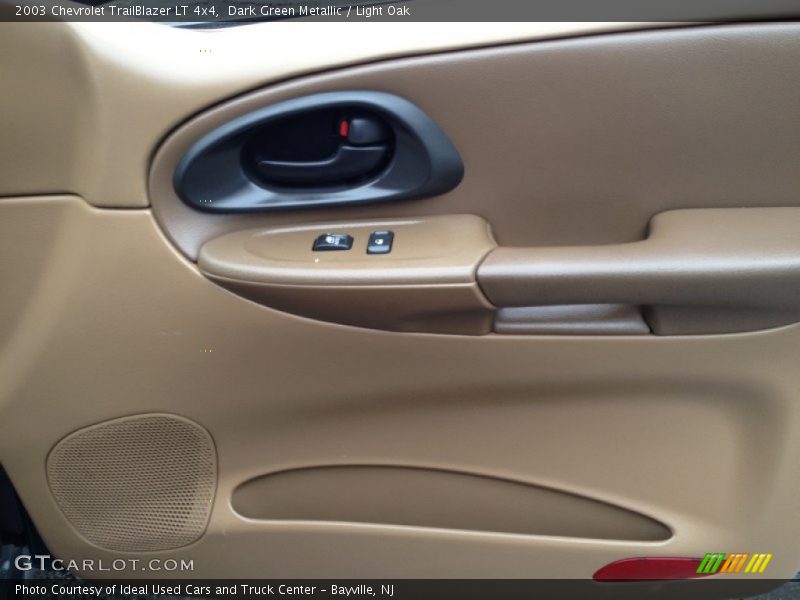 Dark Green Metallic / Light Oak 2003 Chevrolet TrailBlazer LT 4x4
