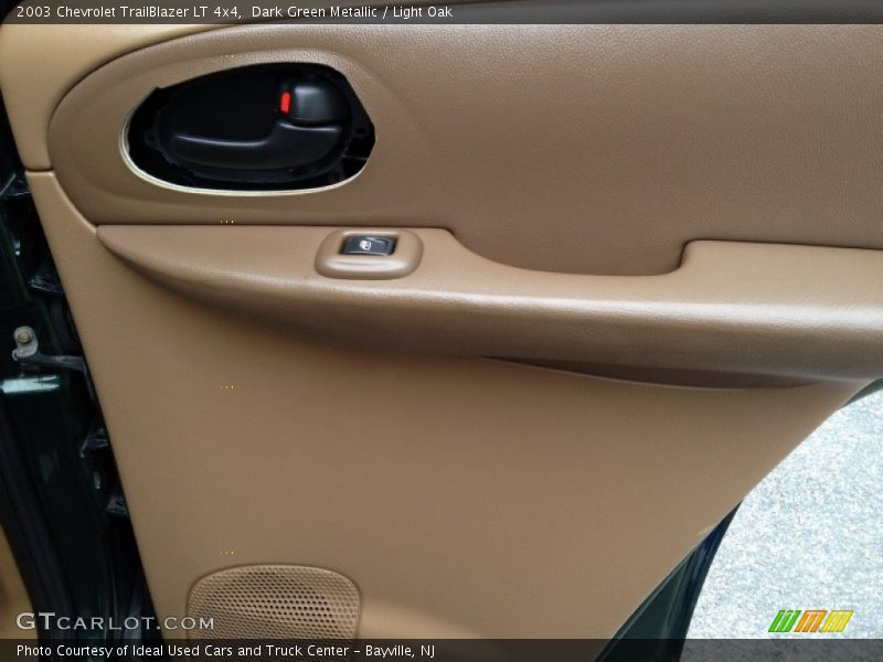 Dark Green Metallic / Light Oak 2003 Chevrolet TrailBlazer LT 4x4