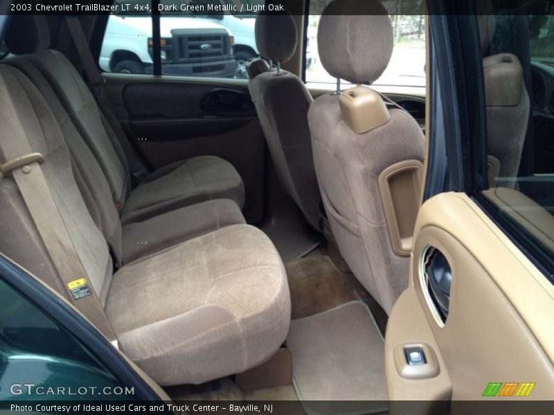 Dark Green Metallic / Light Oak 2003 Chevrolet TrailBlazer LT 4x4