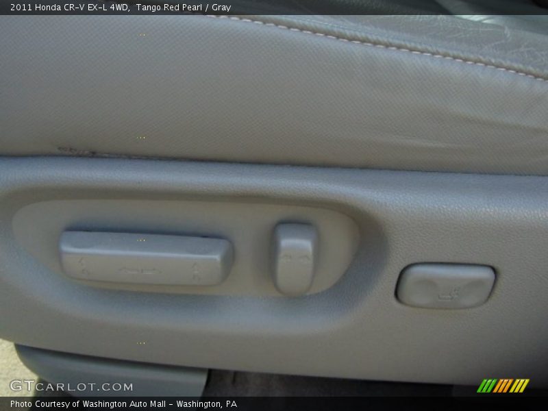 Tango Red Pearl / Gray 2011 Honda CR-V EX-L 4WD