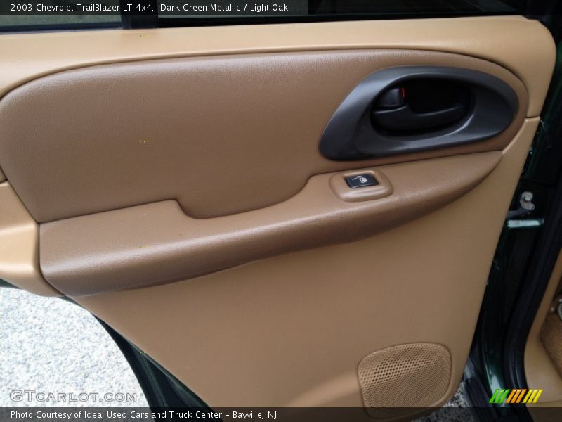 Dark Green Metallic / Light Oak 2003 Chevrolet TrailBlazer LT 4x4