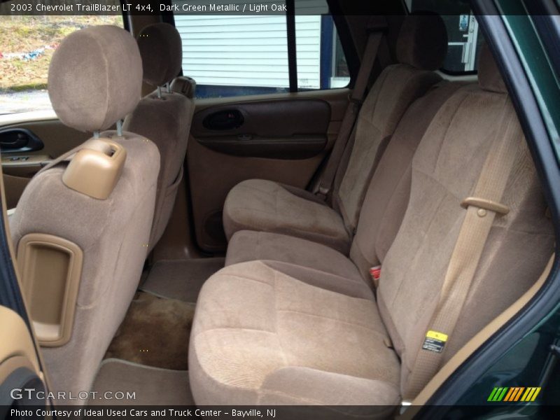 Dark Green Metallic / Light Oak 2003 Chevrolet TrailBlazer LT 4x4