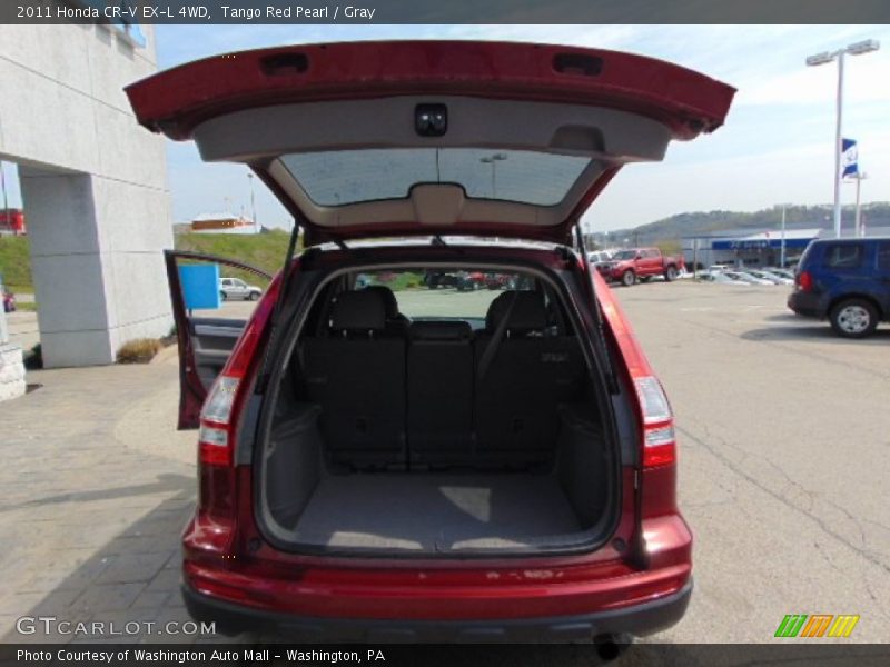 Tango Red Pearl / Gray 2011 Honda CR-V EX-L 4WD