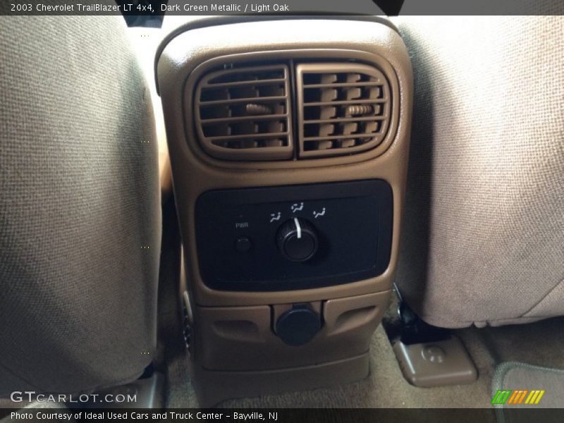 Dark Green Metallic / Light Oak 2003 Chevrolet TrailBlazer LT 4x4