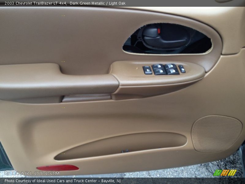 Dark Green Metallic / Light Oak 2003 Chevrolet TrailBlazer LT 4x4