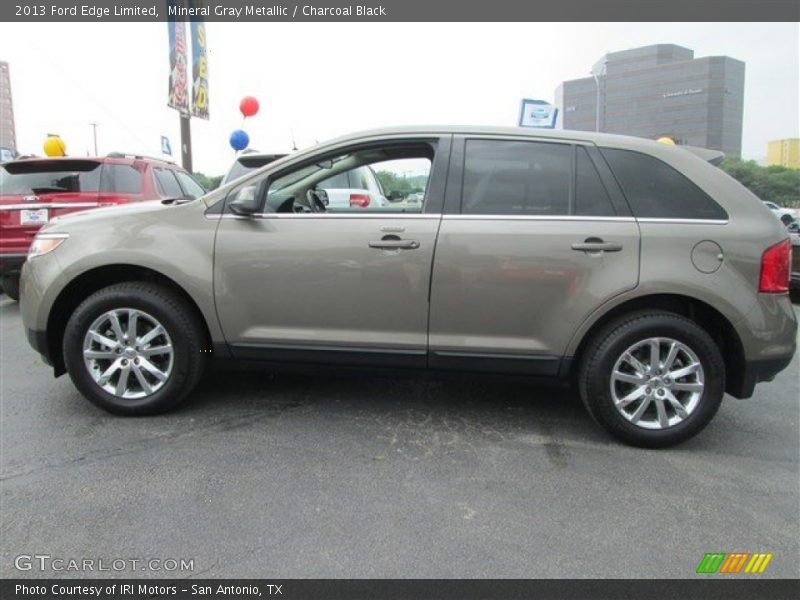 Mineral Gray Metallic / Charcoal Black 2013 Ford Edge Limited