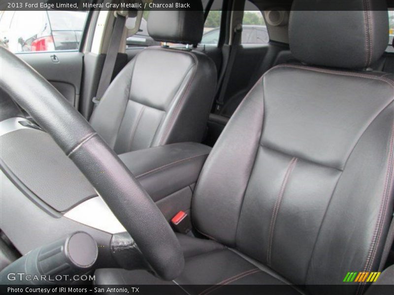 Mineral Gray Metallic / Charcoal Black 2013 Ford Edge Limited