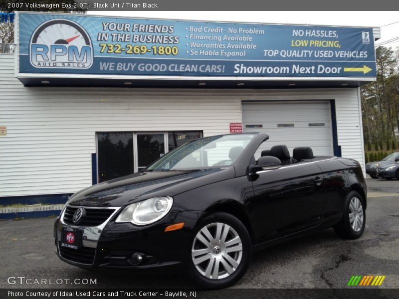 Black Uni / Titan Black 2007 Volkswagen Eos 2.0T