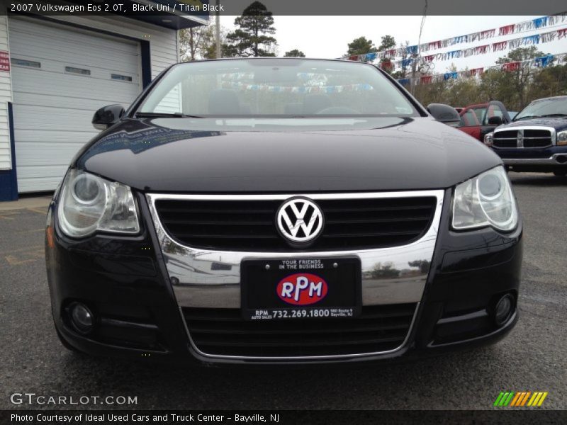 Black Uni / Titan Black 2007 Volkswagen Eos 2.0T