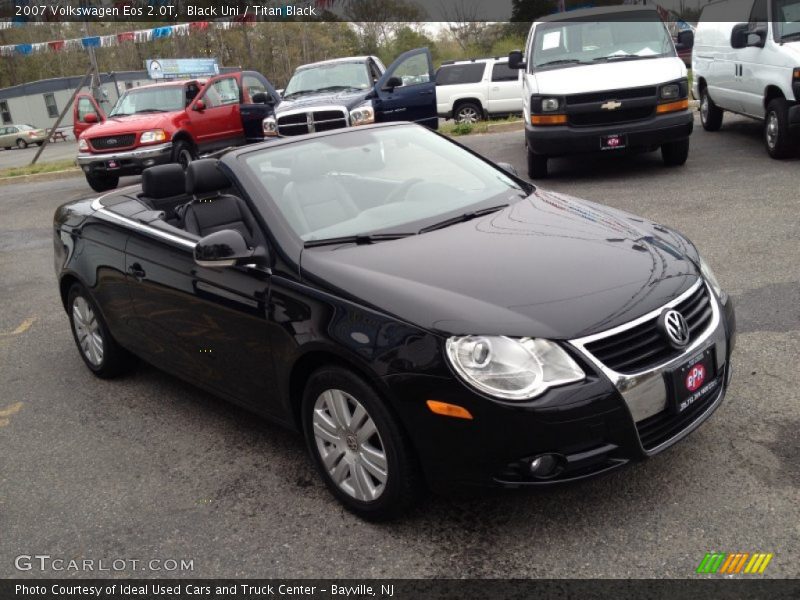 Black Uni / Titan Black 2007 Volkswagen Eos 2.0T