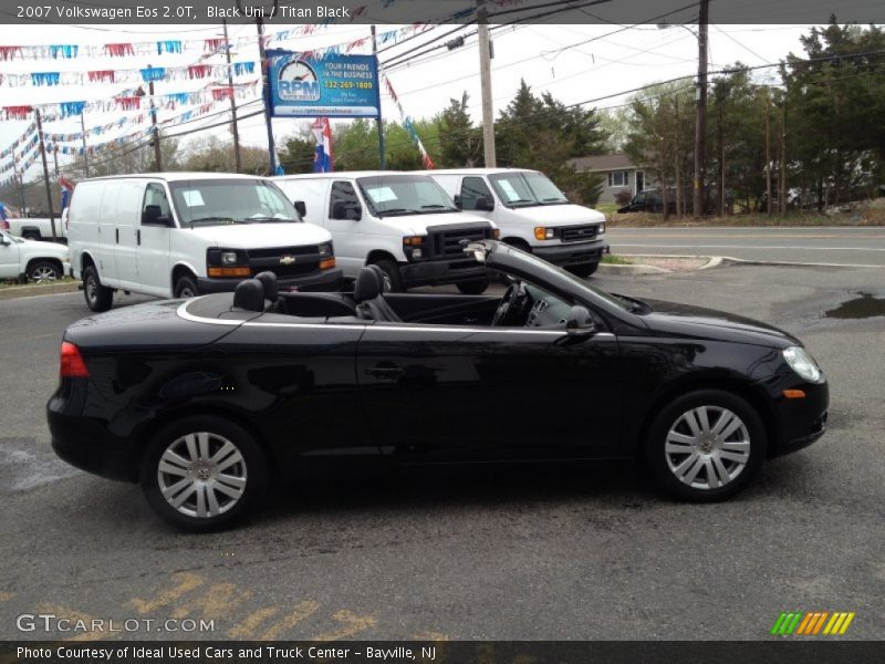Black Uni / Titan Black 2007 Volkswagen Eos 2.0T