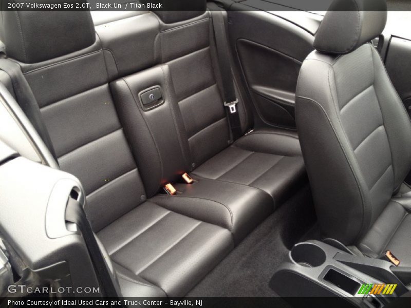 Rear Seat of 2007 Eos 2.0T