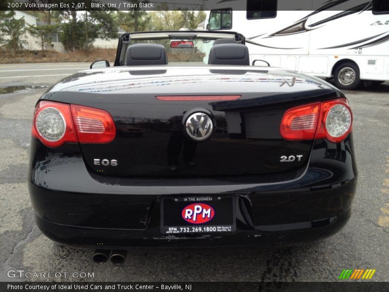 Black Uni / Titan Black 2007 Volkswagen Eos 2.0T