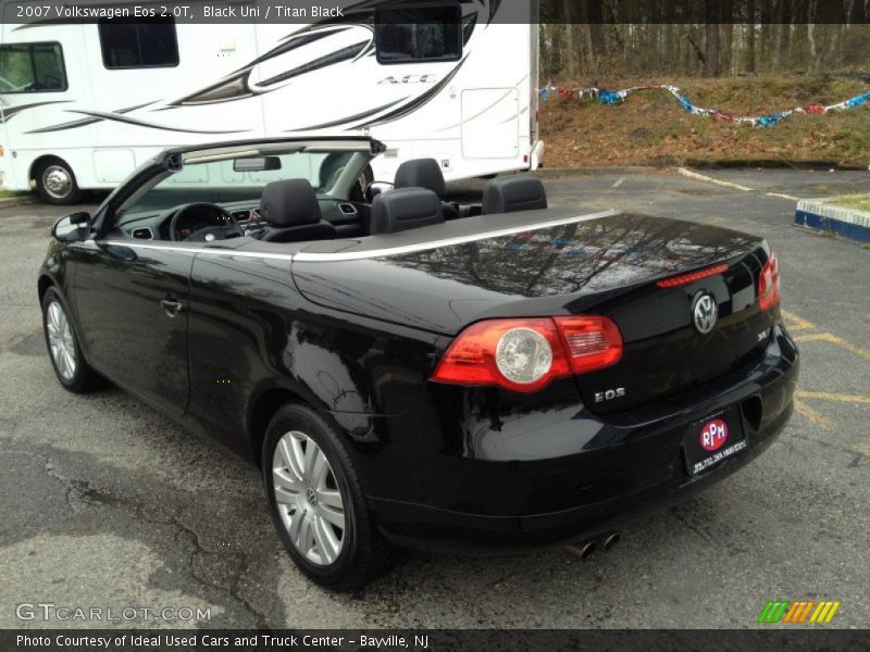 Black Uni / Titan Black 2007 Volkswagen Eos 2.0T