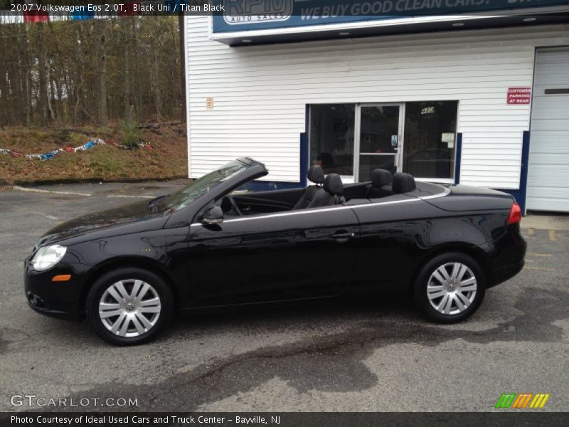 Black Uni / Titan Black 2007 Volkswagen Eos 2.0T