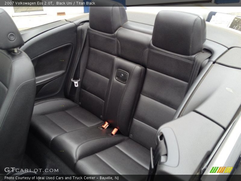 Rear Seat of 2007 Eos 2.0T