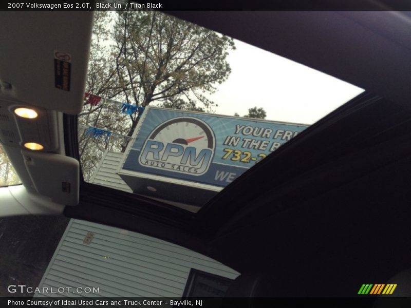 Black Uni / Titan Black 2007 Volkswagen Eos 2.0T