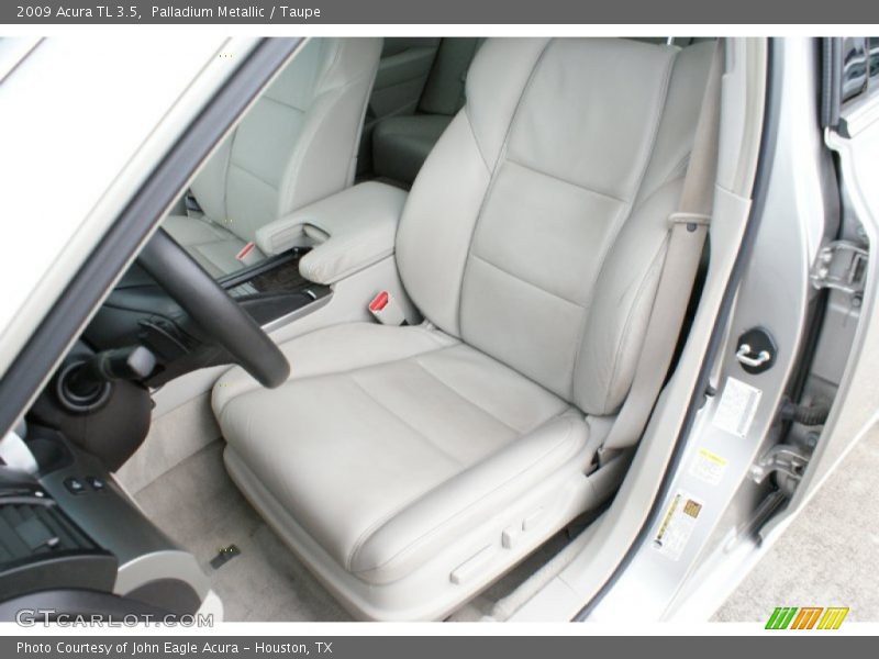 Palladium Metallic / Taupe 2009 Acura TL 3.5