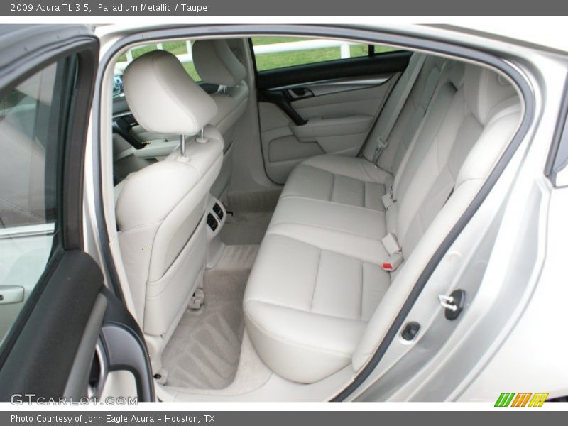Palladium Metallic / Taupe 2009 Acura TL 3.5