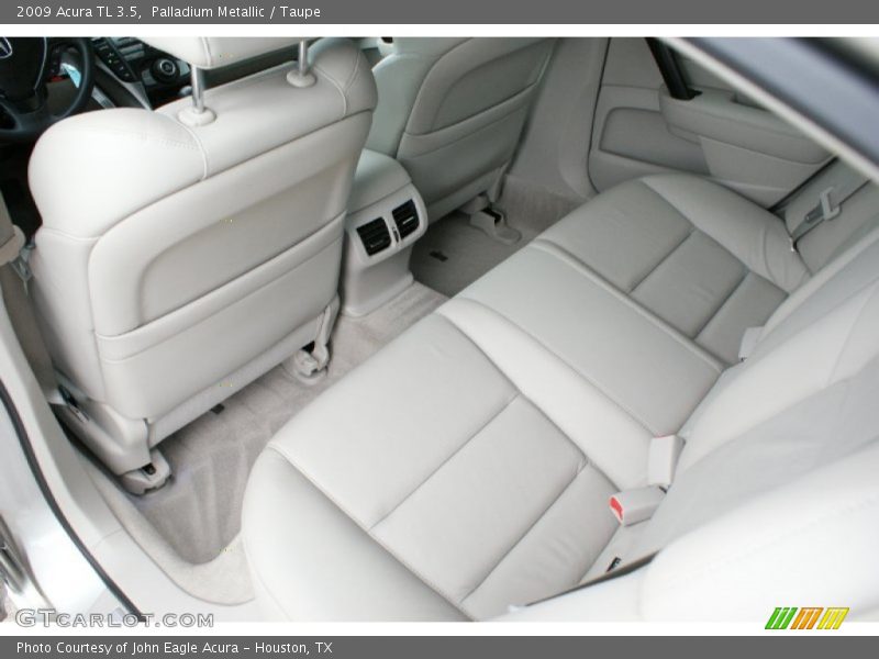 Palladium Metallic / Taupe 2009 Acura TL 3.5