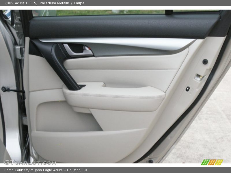 Palladium Metallic / Taupe 2009 Acura TL 3.5