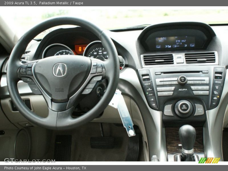 Palladium Metallic / Taupe 2009 Acura TL 3.5