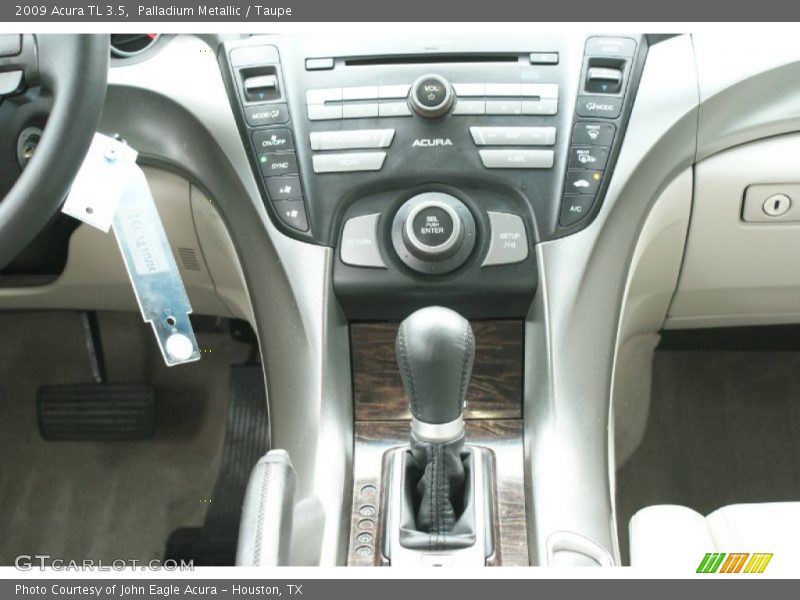 Palladium Metallic / Taupe 2009 Acura TL 3.5