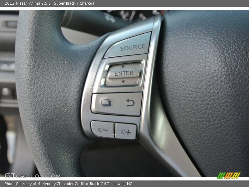 Super Black / Charcoal 2013 Nissan Altima 2.5 S