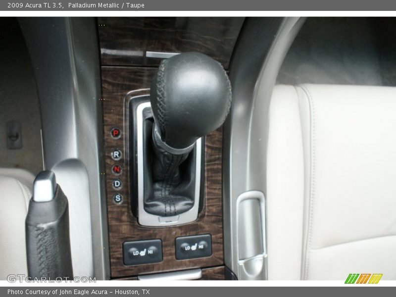 Palladium Metallic / Taupe 2009 Acura TL 3.5