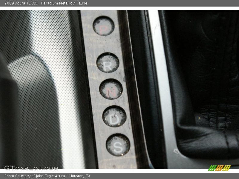 Palladium Metallic / Taupe 2009 Acura TL 3.5