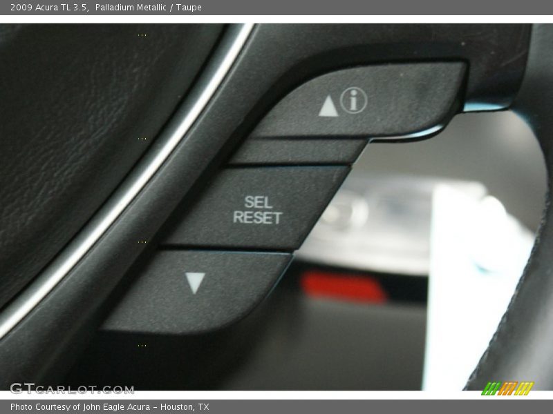 Palladium Metallic / Taupe 2009 Acura TL 3.5