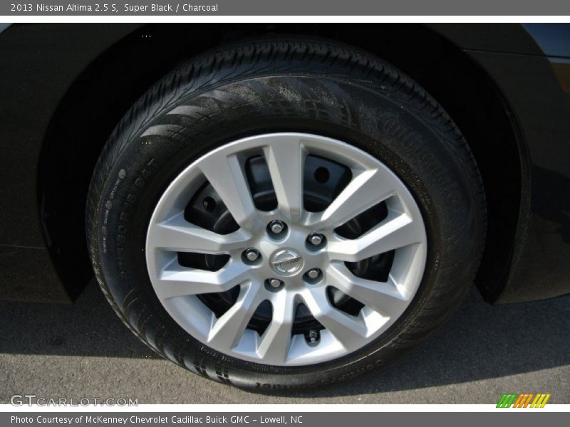 Super Black / Charcoal 2013 Nissan Altima 2.5 S