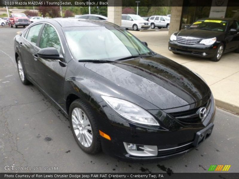 Ebony Black / Black 2010 Mazda MAZDA6 i Touring Sedan