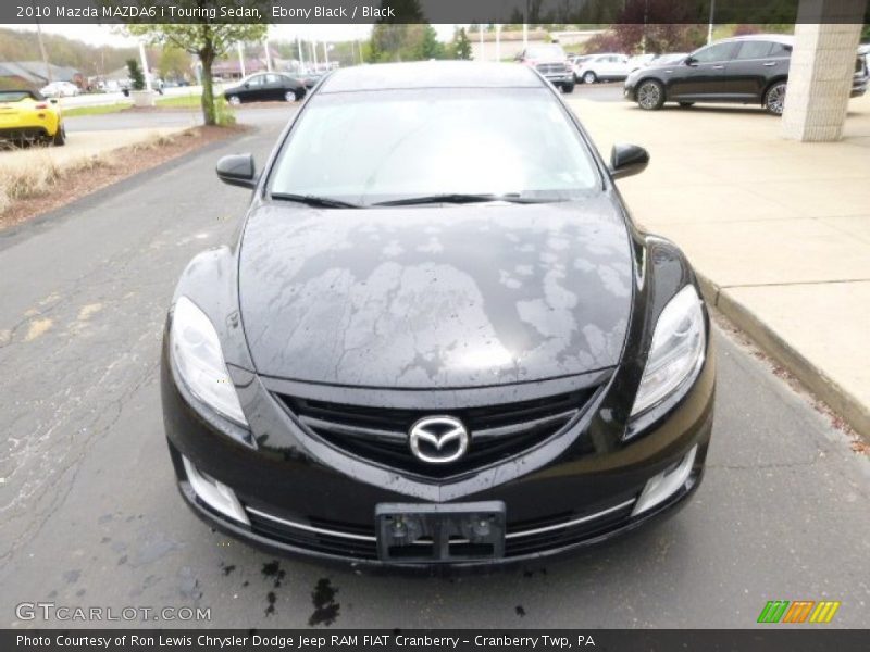 Ebony Black / Black 2010 Mazda MAZDA6 i Touring Sedan